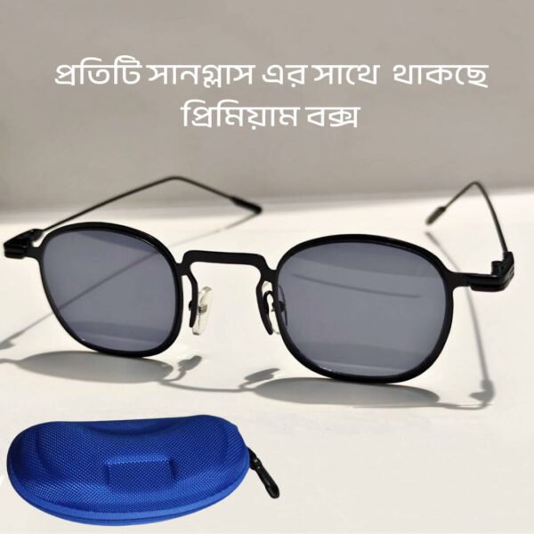 Street Luxe Black Lens Shades 3