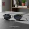 Edge Light Silver Frame Sunglasses