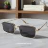 Trendy Metal Gold Frame Sunglasses