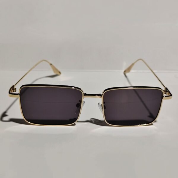 Trendy Metal Gold Frame Sunglasses