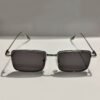 Trendy Metal Silver Frame Sunglasses