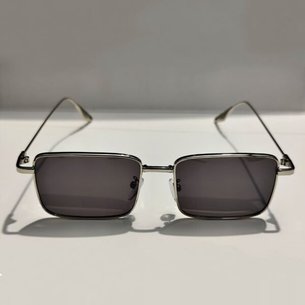 Trendy Metal Silver Frame Sunglasses