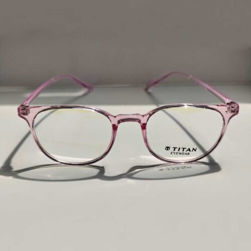 Pink Round Frame Glasses