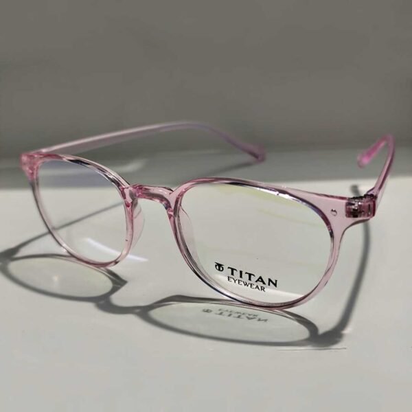 Pink Round Frame Glasses