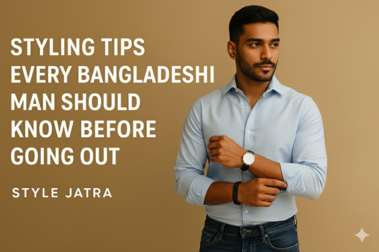 Styling Tips Every Bangladeshi Man Should Know Before Going Out